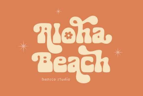 Aloha Beach Font: A Warm Retro Slab for Editorial Mood