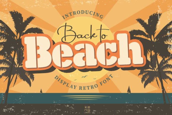 Back to Beach Font: A Designer’s Journey into Retro Typography