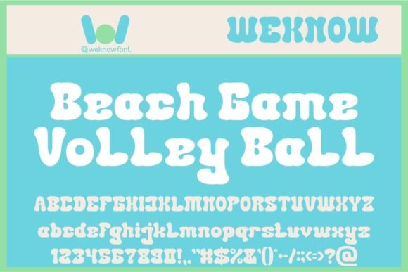 Beach Game: A Premium Display Font Built for Digital Impact