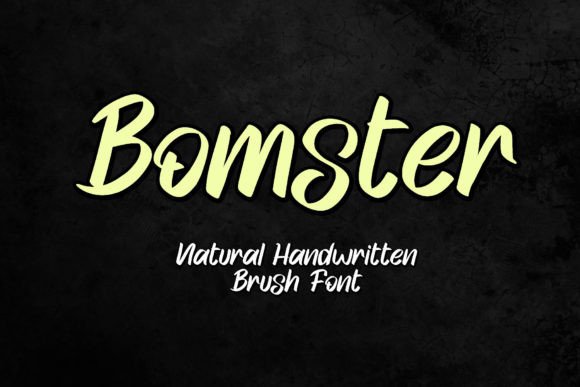 Bomster: A Font That Adds a Personal Touch to Your Brand