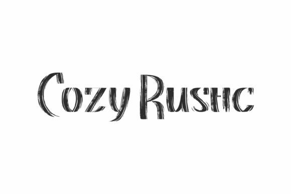 Cozy Rustic Font: An Authentic Brush for Digital Designs