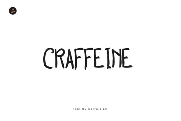 Craffeine: The Handwritten Display Font for Authentic Digital Branding
