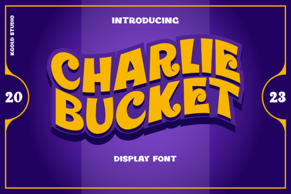 Crafting with Charlie Bucket: A Font for Friendly Product Designs