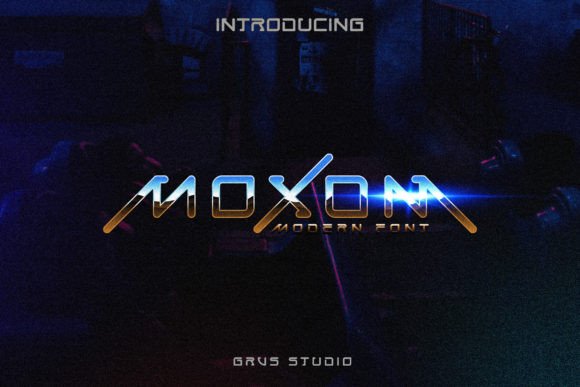 Discovering Grvs Moxom: A Futuristic Font for Modern Makers