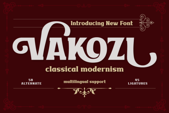 Discovering Vakozi: A Designer's Timeless Serif Solution