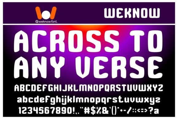 Finding Your Brand Voice with Across to Any Verse Font