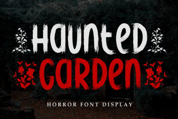 Haunted Garden Font: A Mystical Typeface for Digital Branding