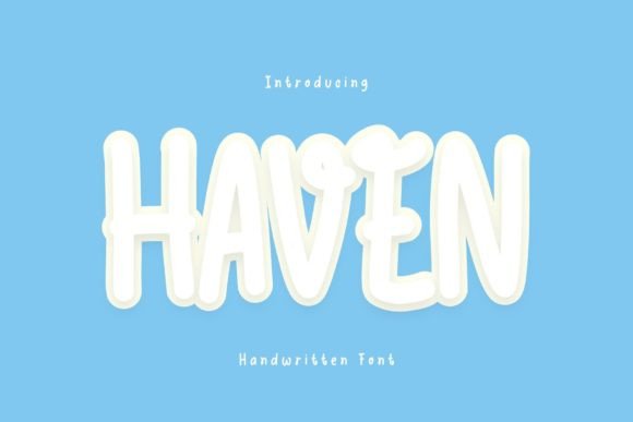 Haven: A Handwritten Typeface for Editorial Calm