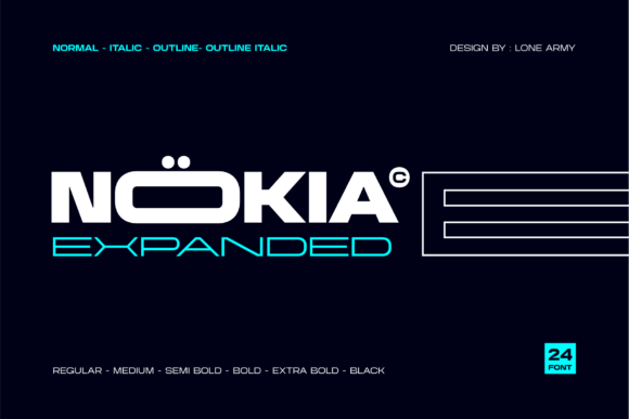 How Nokia Expanded Became Our Editorial Title Font