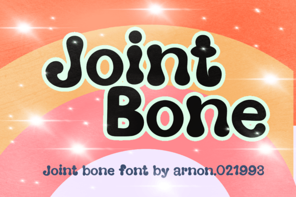 Joint Bone: A Font That Carves Its Own Space