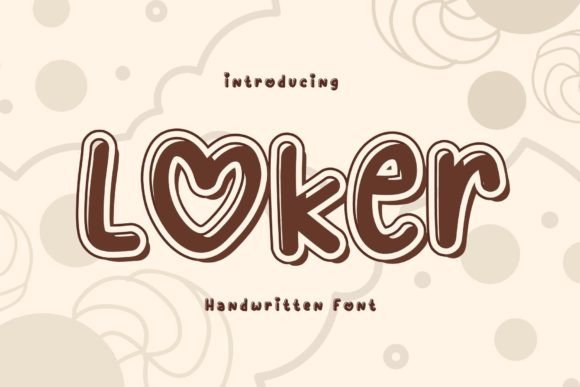 Loker: A Punchy, Playful Display Font for Modern Projects