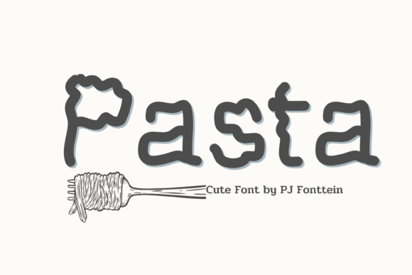 Pasta: A Font That Brings Fun to Your Product Labels