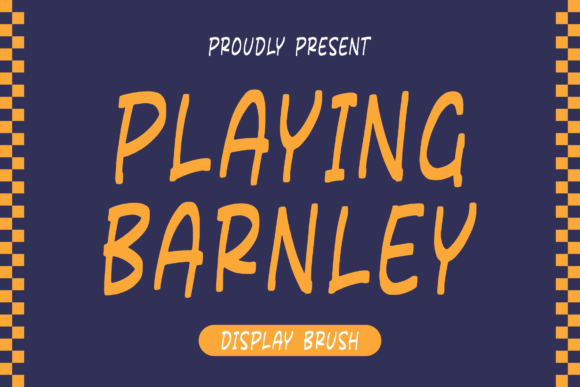 Playing Barnley: The Joyful Display Font for Crafters
