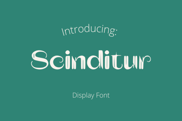 Scinditur Font: A Modern Tool for Campaign Graphics