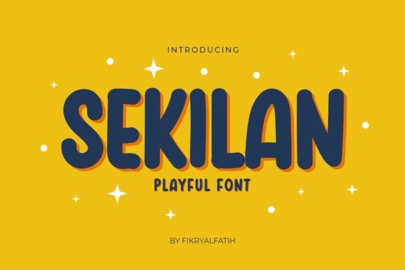 Sekilan Font: A Handwritten Touch for Handmade Goods