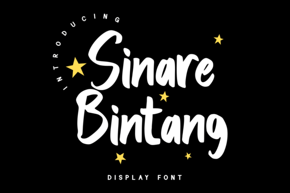 Sinare Bintang: The Campaign Font That Makes Messages Smile