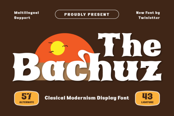 The Bachuz: A Serif Font That Feels Handcrafted