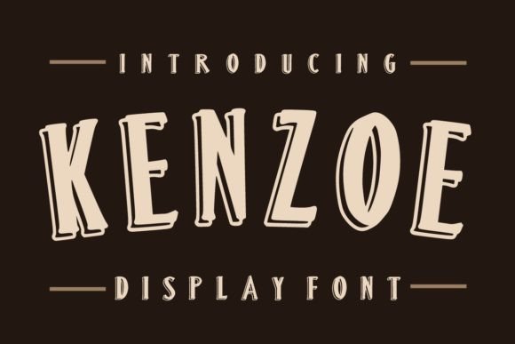Using Kenzoe: A Display Font for Modern Campaigns